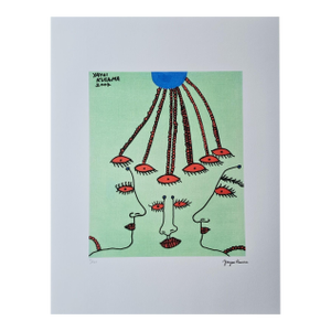 After Yayoi Kusama, Reflecting..., Lithograph, 1990s