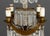 Mid 20th Century French Empire Style Brass and Crystal Chandelier For Sale - Image 5 of 11