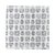 Contemporary Bougie Diamonds Ice Cotton Sateen Cocktail Napkins, Set of 4 For Sale - Image 3 of 6