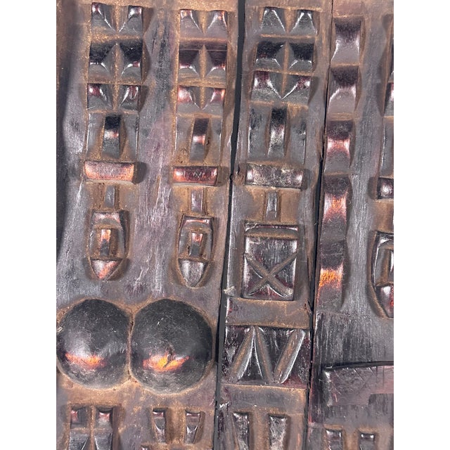 Tribal African Dogon Granary Door For Sale - Image 3 of 17