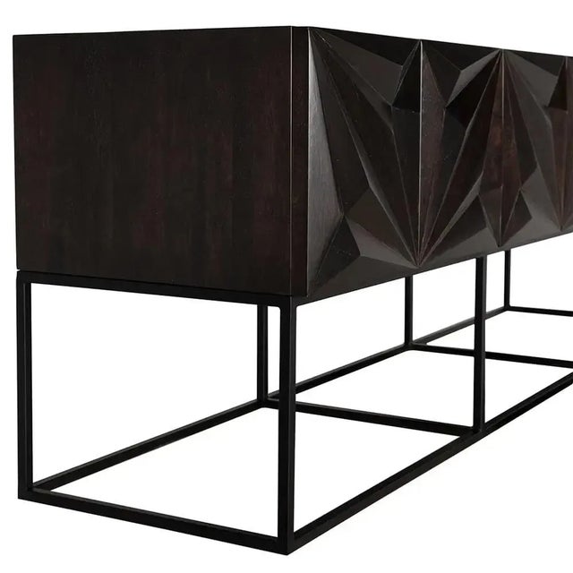 NOIR Zurich Console in Ebony, XL For Sale - Image 9 of 10