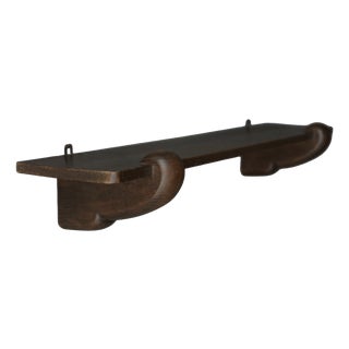 Vintage Art Deco Wall Shelf, 1920s For Sale