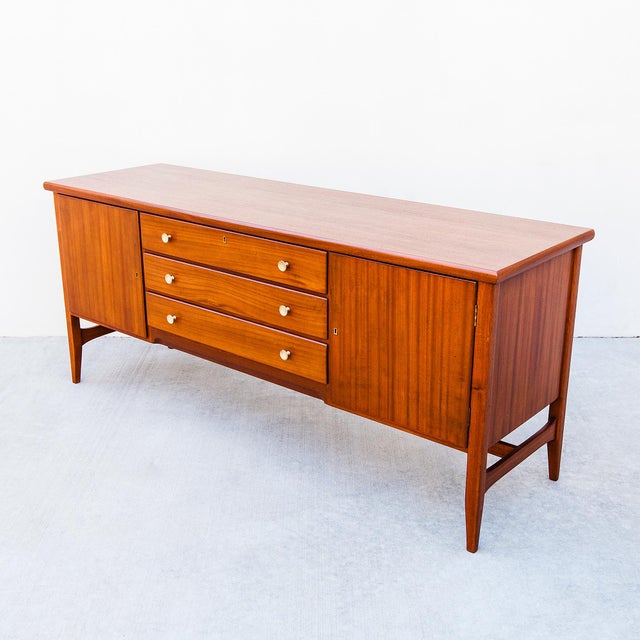 South African Mid Century Modern Sapele Mahogany Sideboard For Sale - Image 15 of 15