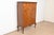Romweber Romweber Style Queen Anne Burl Wood Bookcase or Bar Cabinet, Circa 1930s For Sale - Image 4 of 11
