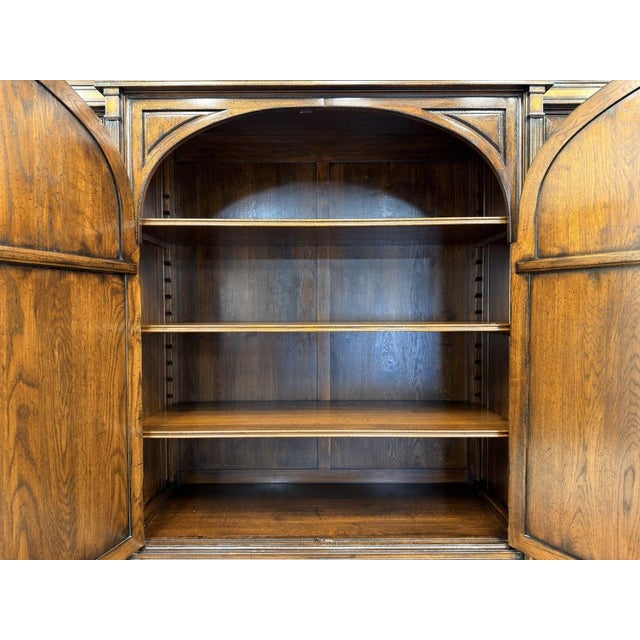 English Royal Antique Collection Bookcase For Sale - Image 18 of 18