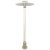 Mid-Century Modern White Steel Floor Lamp from Frandsen For Sale - Image 10 of 10