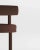 Contemporary Collector Moca Bar Chair in Boucle Dark Brown by Studio Rig For Sale - Image 3 of 5