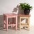Bedside Tables in Pine, Central Europe, 1940, Set of 2 For Sale - Image 3 of 3