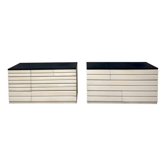 Chests of Drawers Mod. Sammarkand by Vico Magistretti for Poggi, 1969, Set of 2 For Sale