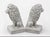 Late 20th Century Pair of Weathered Concrete Garden Lions For Sale - Image 9 of 10