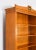 Wood Vintage English Sheraton Revival Satin Wood Open Bookcase For Sale - Image 7 of 18