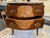 2000s Vintage French Provincial Walnut and Fruitwood Bombe Commode For Sale - Image 9 of 12