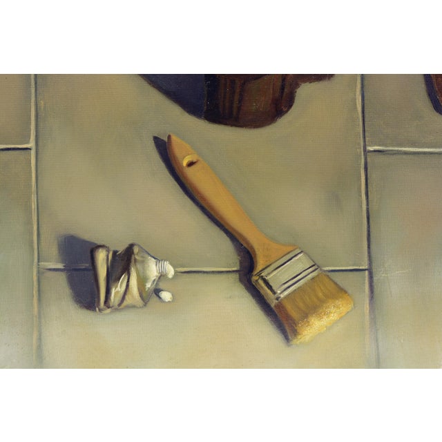 Maximilian Ciccone, Composition, 2000s, Oil on Canvas For Sale - Image 6 of 10