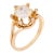 19th Century Victorian Gia 1.35 Carat Old Mine Cut Diamond 18k Yellow Gold Engagement Ring, Size 5 For Sale