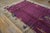 Textile 1920s Purple Flora Modern Antique Chinese Art Deco Rug 9' X 11'8" Handknotted Wool Carpet For Sale - Image 7 of 9