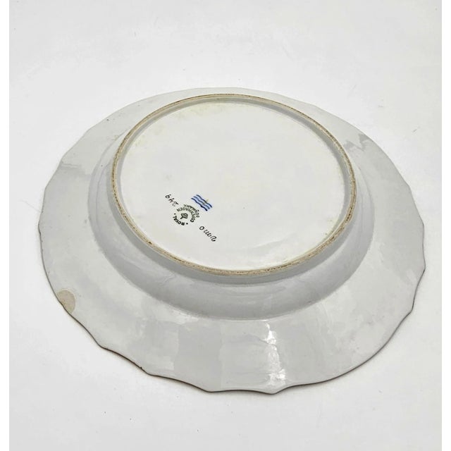 Circa 1960s Royal Copenhagen Plates, Denmark- Set of 10 For Sale - Image 11 of 11