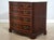 Age: c1986 Details: Gorgeous Figural Mahogany Front Latticework Trim Serpentine Curved Drawers Dovetailed Drawer...