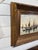Textile 20th Century Oil Painting "Ships in Harbor" For Sale - Image 7 of 9