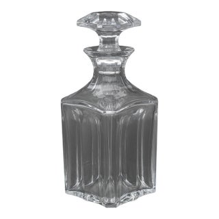 Late 20th Century Baccarat Crystal "Harcourt 1841" Whiskey Decanter For Sale