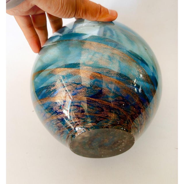 Murano Glass Vase from Fratelli Toso, 1970s For Sale - Image 4 of 8