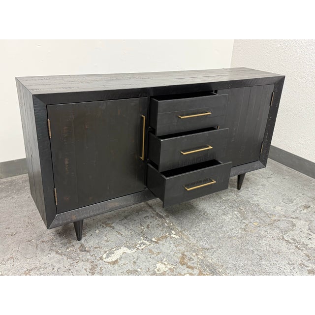 2010s West Elm Alexa Media Console For Sale - Image 5 of 12