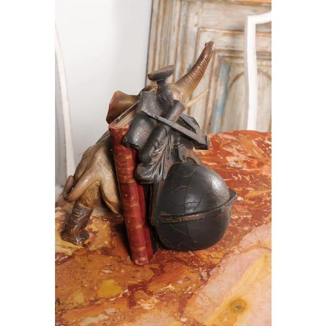 19th Century French Carved Oak Wall Fragment Depicting Scientific Instruments For Sale - Image 11 of 12