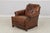 Stickley Tufted Back Leather Chair & Ottoman For Sale In Philadelphia - Image 6 of 18