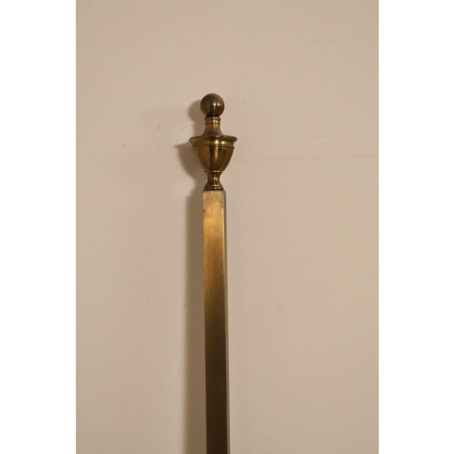 Mastercraft Vintage Brass King Headboard For Sale - Image 9 of 18