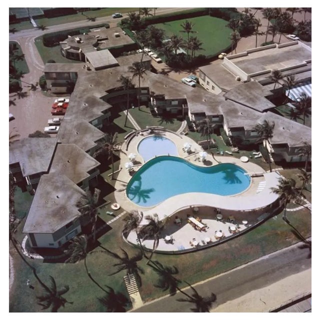 Slim Aarons, La Coquille, Estate Stamped Photographic Print, 1955 / 2020s For Sale