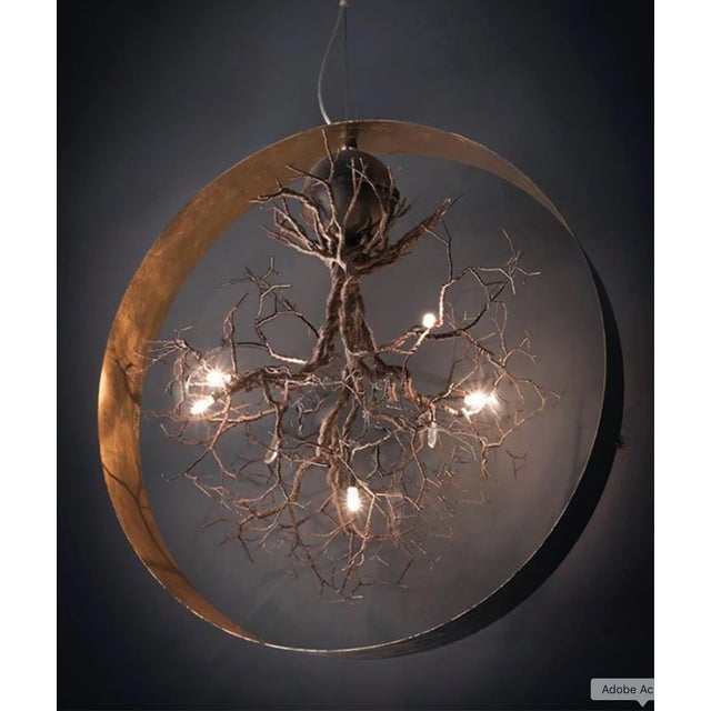 The art of grounding with boundaries sculptural circular pendant light — frankie cesare for f+m fos “change your opinions,...