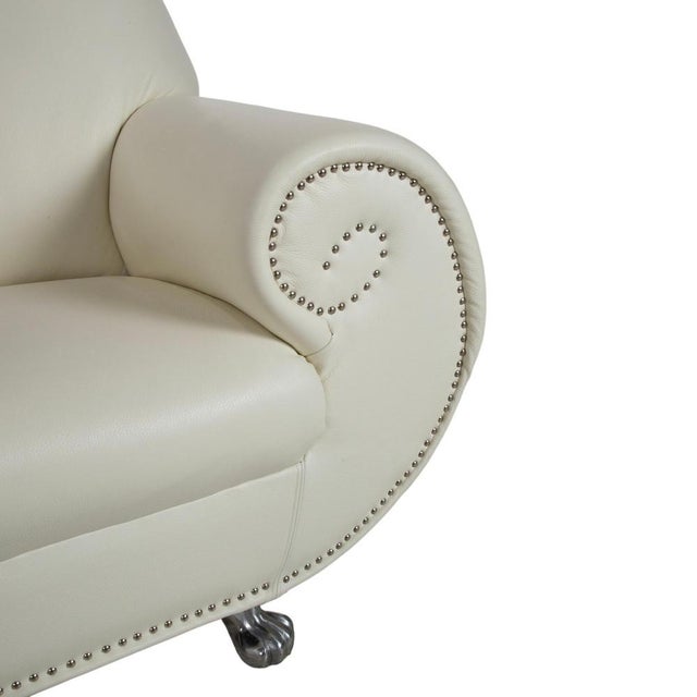 Modern Gaudi Leather Three-Seater Sofa from Bretz For Sale - Image 3 of 12