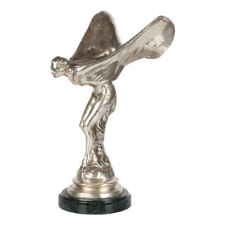 20th Century Rolls Royce Spirit of Ecstasy Statue, 1890s-1910s For Sale