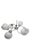 Metal Art Deco Style Chandelier, Poland, 1960s For Sale - Image 7 of 13