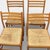 Italian Beech Ladder Back Dining Chairs, Set of 2 For Sale - Image 9 of 12
