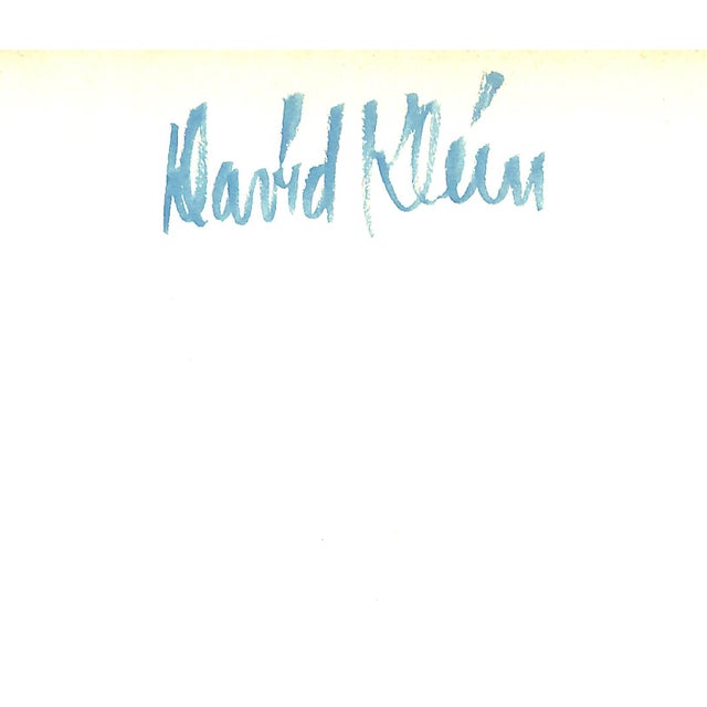 [227] pp. Editrice L'Ufficio Moderno 12" x 8 3/4" Ex-Libris Signed on FFEP: David Klein David Klein (February 23, 1918 –...