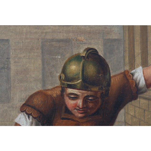 Flemish Artist, Passion of Christ, 1900, Oil on Canvas For Sale - Image 7 of 12