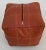 Art Deco Contemporary Brown Chocolate Embroidered Moroccan Pouf Cover For Sale - Image 3 of 10