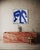 Textile Bodasca, The Blue Man, 2026, Acrylic Painting on Canvas For Sale - Image 7 of 13