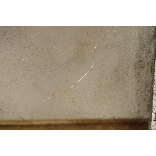 1940s Hand Silvered 8 Pane Wood 1940s Reclaimed Window Mirror For Sale - Image 5 of 12