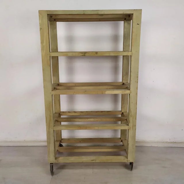Patinated Wood Industrial Shelf, 1890s For Sale - Image 12 of 12