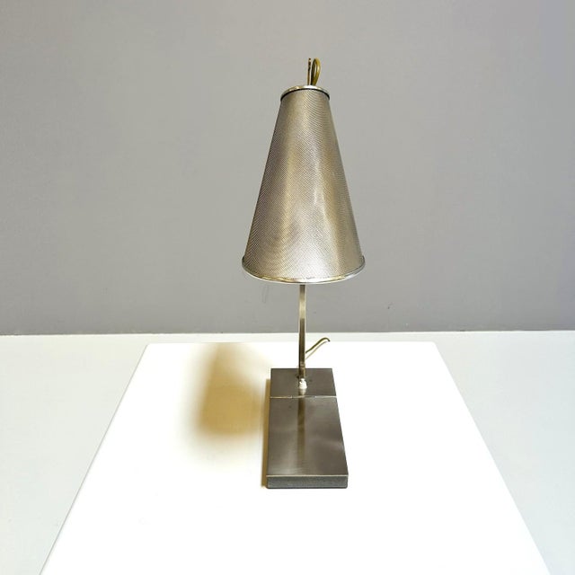 Compass Dans Loeil Table Lamp by André Putman for Baldinger & Sons, 1980 For Sale - Image 4 of 14