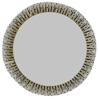 Vintage Back Light Mirror by Emil Stejnar for Rupert Nikoll, 1950s For Sale