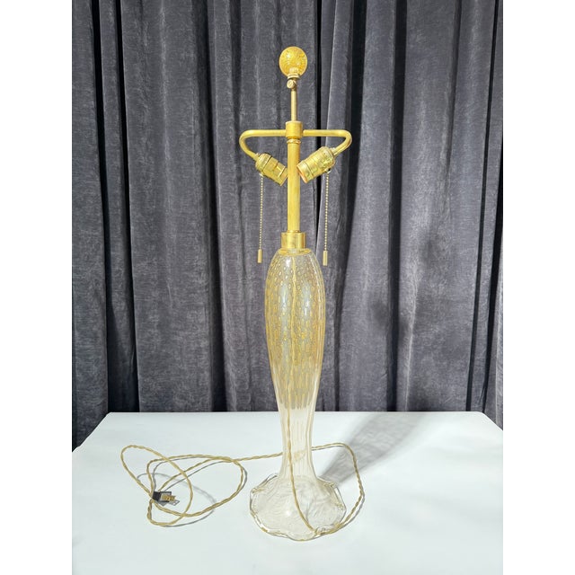 Late 19th Century John Hutton Murano Glass Lamp for Donghia For Sale - Image 10 of 14