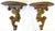 Mid 20th Century Mid 20th Century Syroco Wood Wall Brackets- A Pair For Sale - Image 5 of 14