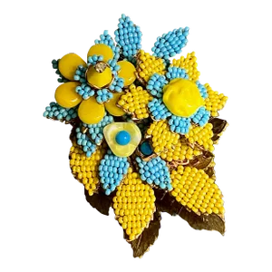 1980s Vintage Stanley Hagler Pin Brooch