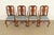 Late 20th Century Henkel Harris Queen Anne Solid Cherry Wood Dining Chairs, Set of Four For Sale - Image 5 of 13