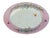 Antique French Large Floral & Butterfly Pink Limoges Porcelain Oval Platter For Sale In Houston - Image 6 of 6