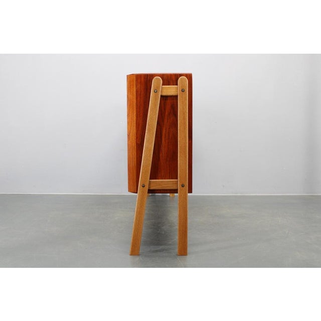 Mid-Century Modern Danish Teak Sideboard with Sliding Doors, 1960s For Sale - Image 11 of 14