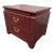 Harrison Van Horn Vintage Two Drawer Burlap Chest For Sale