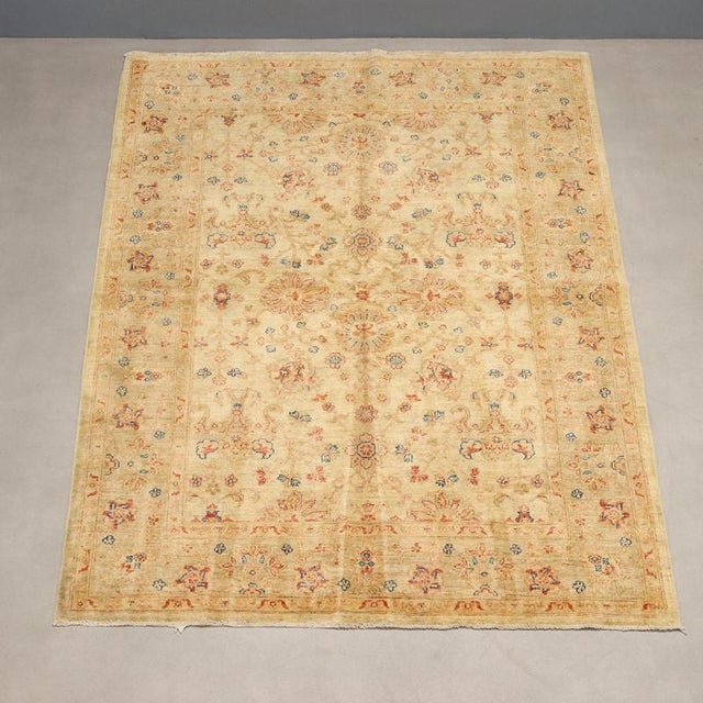 Middle Eastern Herati Rug in Wool For Sale - Image 3 of 8